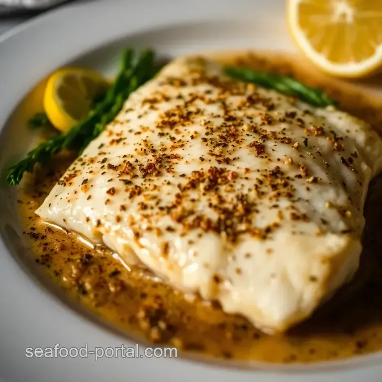 Lemon-Peppered Baked Tilapia presentation