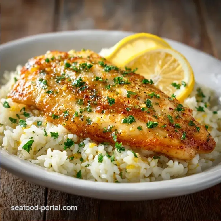 Side Dish for Tilapia with Lemon Rice: Fluffy and Zesty