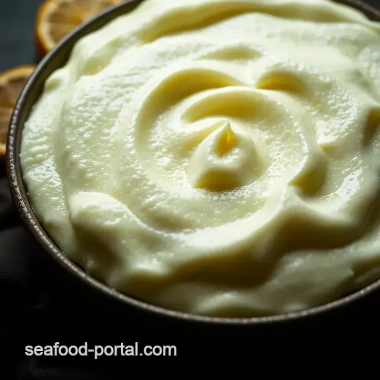 Lemon Sea Foam Delight: A Light and Fluffy Citrus Treat presentation