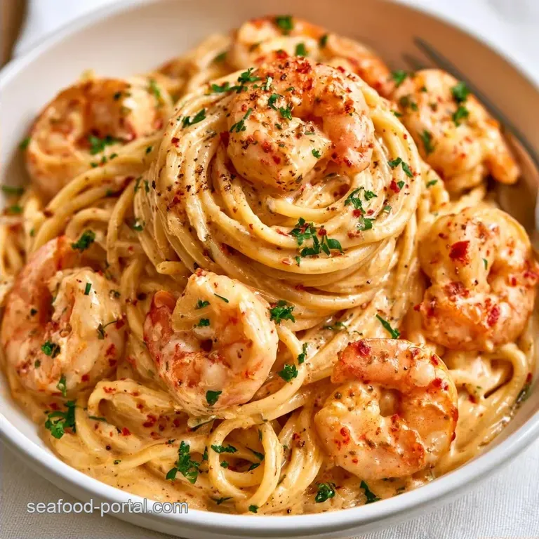 Creamy Lemon Shrimp Spaghetti in 30 Minutes