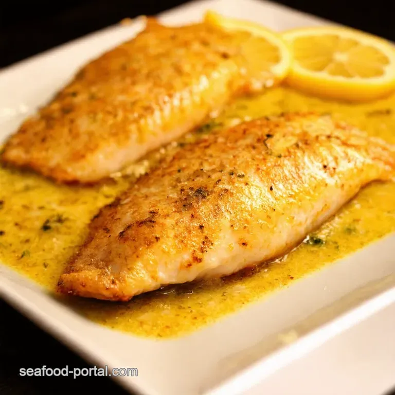 Lemonherb Air Fryer Tilapia presentation