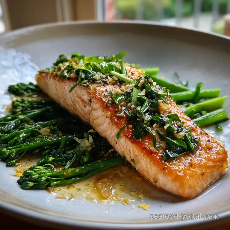 Flaky Garlic Butter Salmon My Secret 20Minute Sheet Pan Method