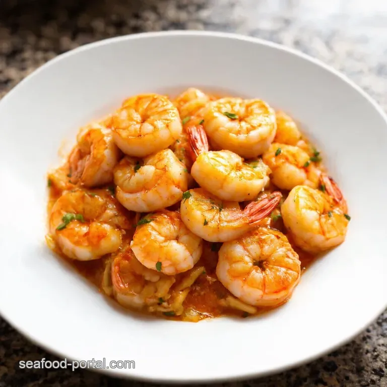 Light Lively Lemon Garlic Shrimp Scampi presentation
