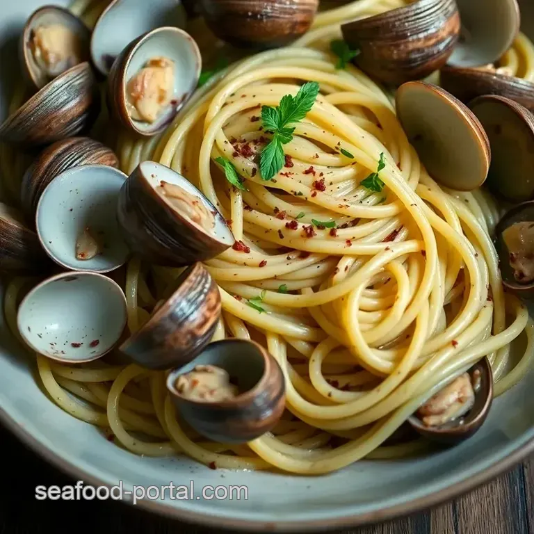 Linguine Alle Vongole: a Taste of the Coast presentation