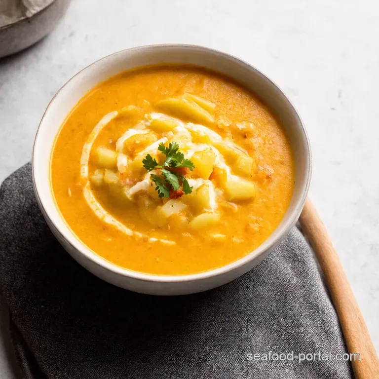 Loaded Potato Hot Link Chowder Louisiana Meets New England
