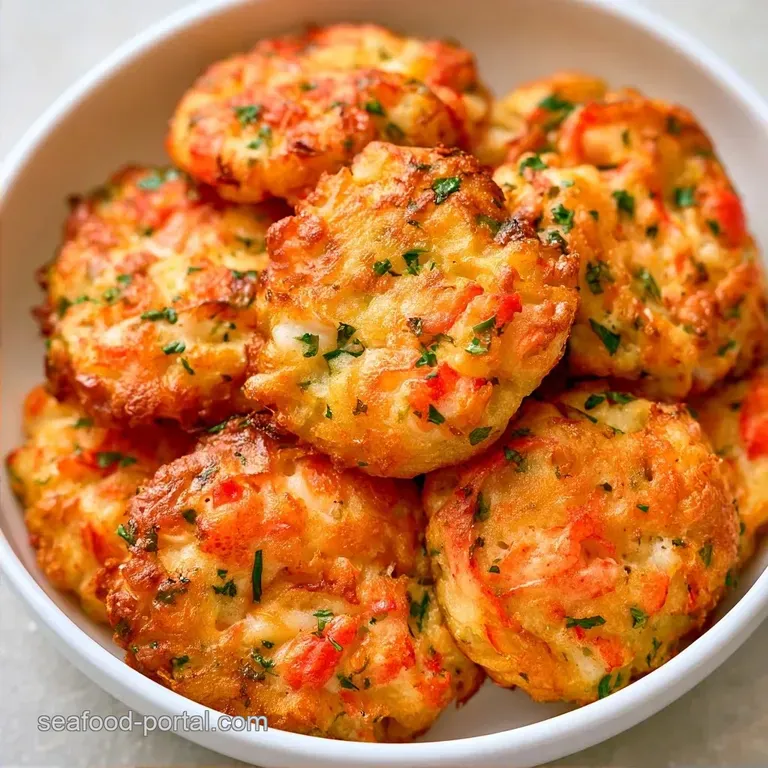 Crispy Lobster Corn Fritters