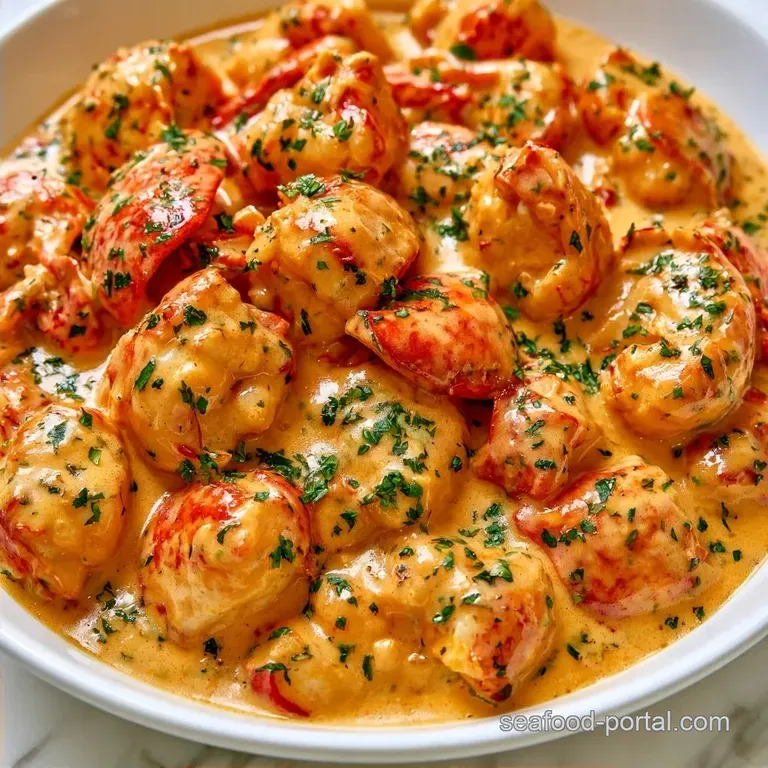 Lobster Newberg Dinner with Sherry Cream