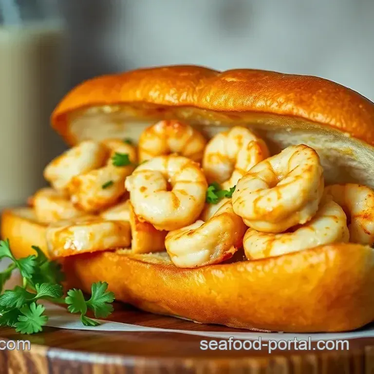 Louisiana Fried Shrimp Po boy: A Taste of the Bayou