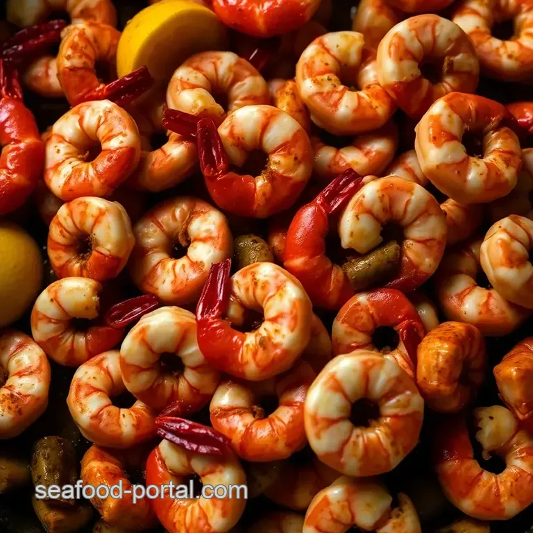 Louisiana-Style Shrimp Boil presentation