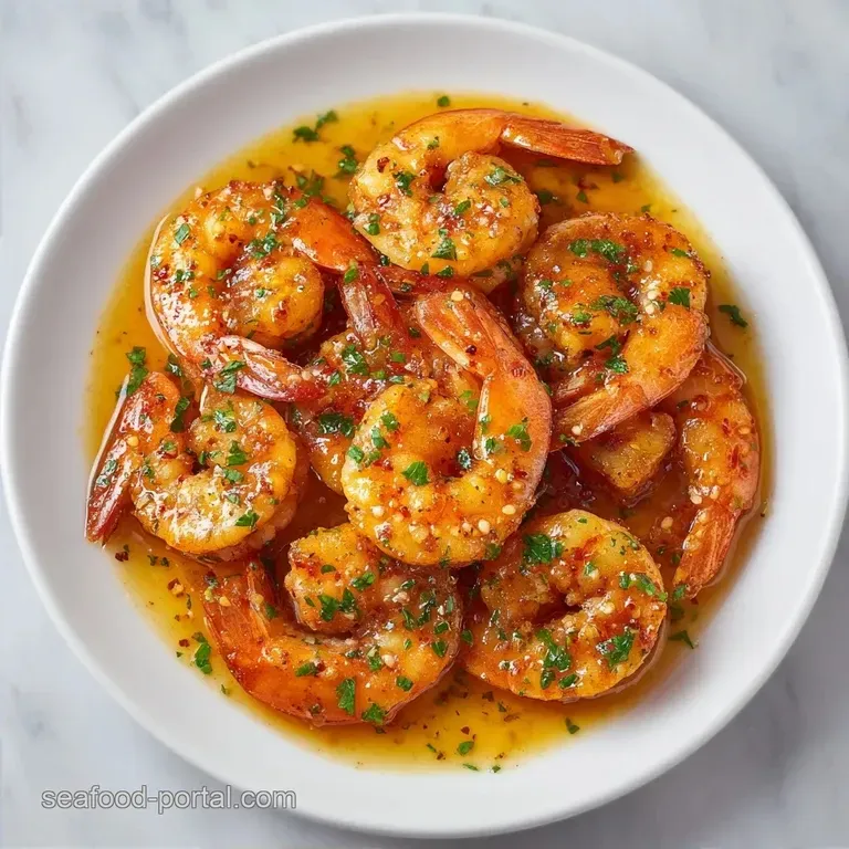 Low Carb Shrimp Saut&eacute;: Garlic and Butter