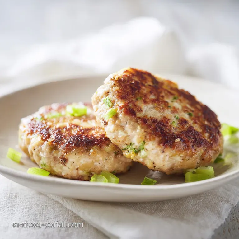 Lazy Low Carb Canned Tuna Patties: Crispy and Golden