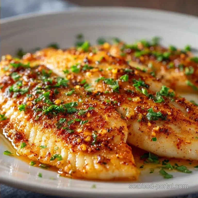 Low Fat Baked Tilapia: Zesty and Lean