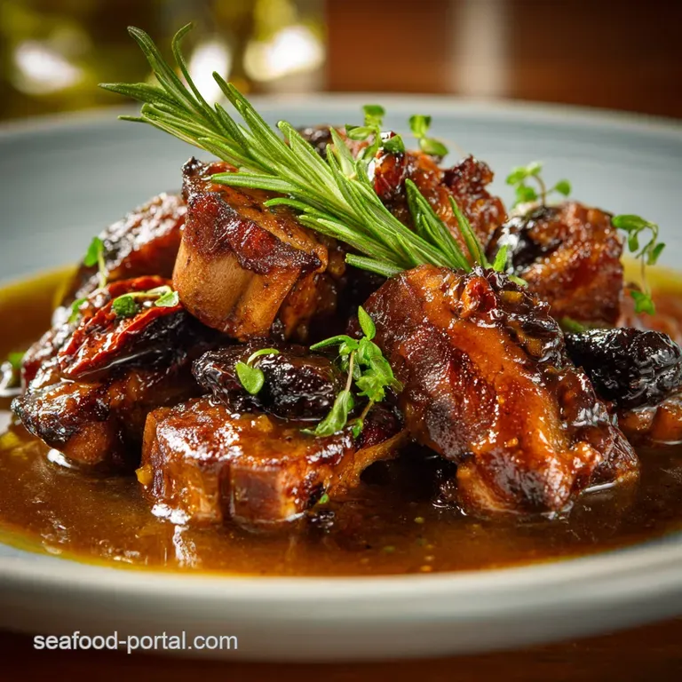 Low Slow Braised Smoked Turkey Necks with Silky Pan Gravy