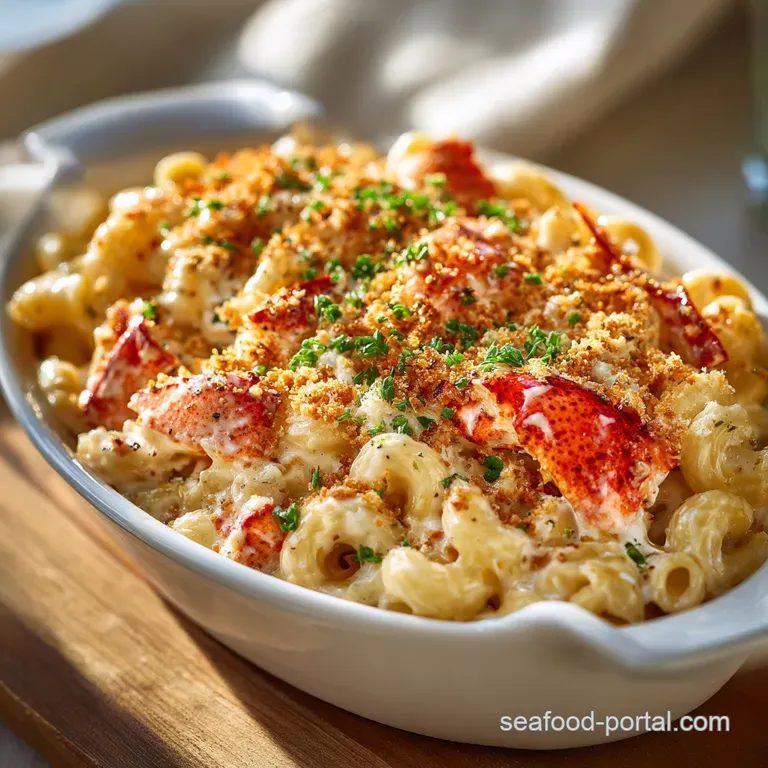 Lobster Mac and Cheese: the Luxe Creamy Restaurant-Quality Recipe presentation