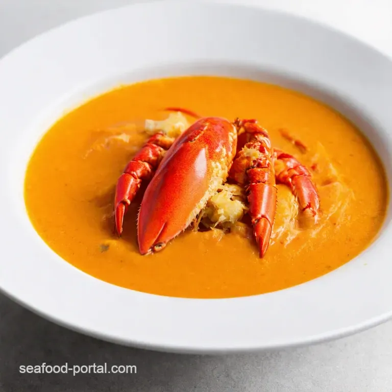 Luxurious Lobster Bisque A Taste of the Sea in Every Spoonful