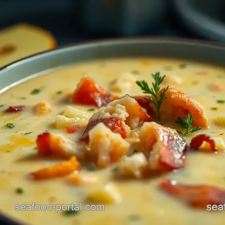 Luxurious Lobster Chowder with Fresh Herbs