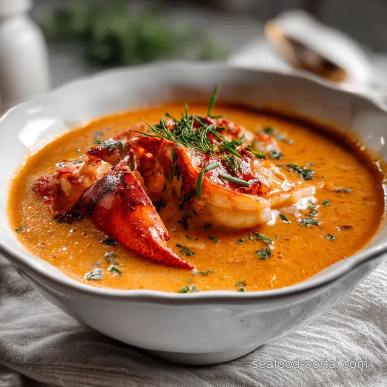 Creamy Lobster Bisque: The Ultimate Luxury Soup