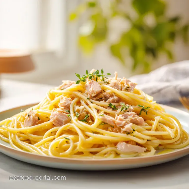 Canned Tuna Meal: Mediterranean Pasta