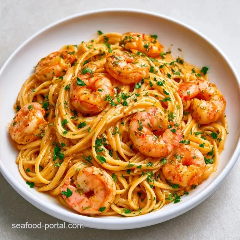 Mediterranean Langostino Pasta with Zesty Garlic