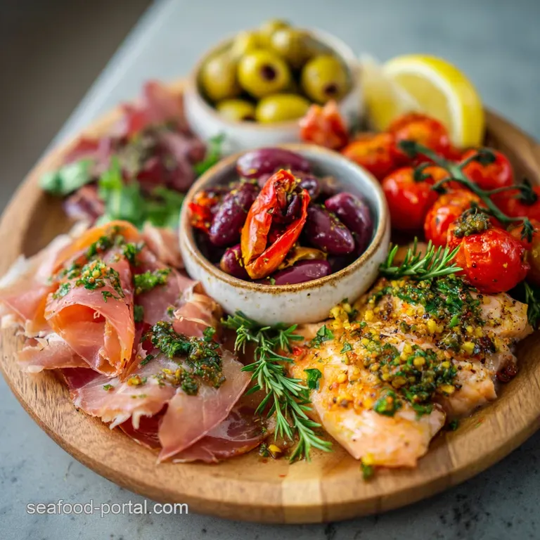 Mediterranean Charcuterie Board Mezze Platter