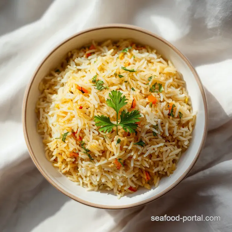 Mediterranean Rice Pilaf: Golden and Nutty