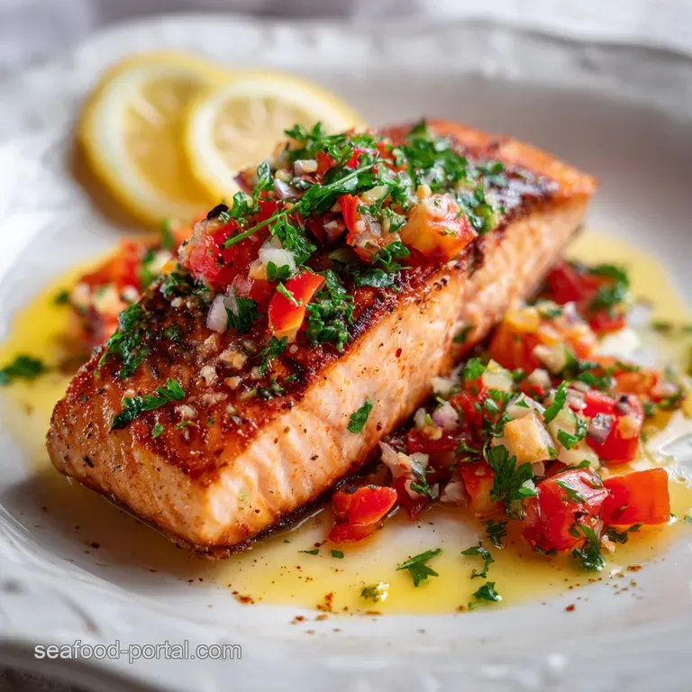 Mediterranean Salmon Recipe