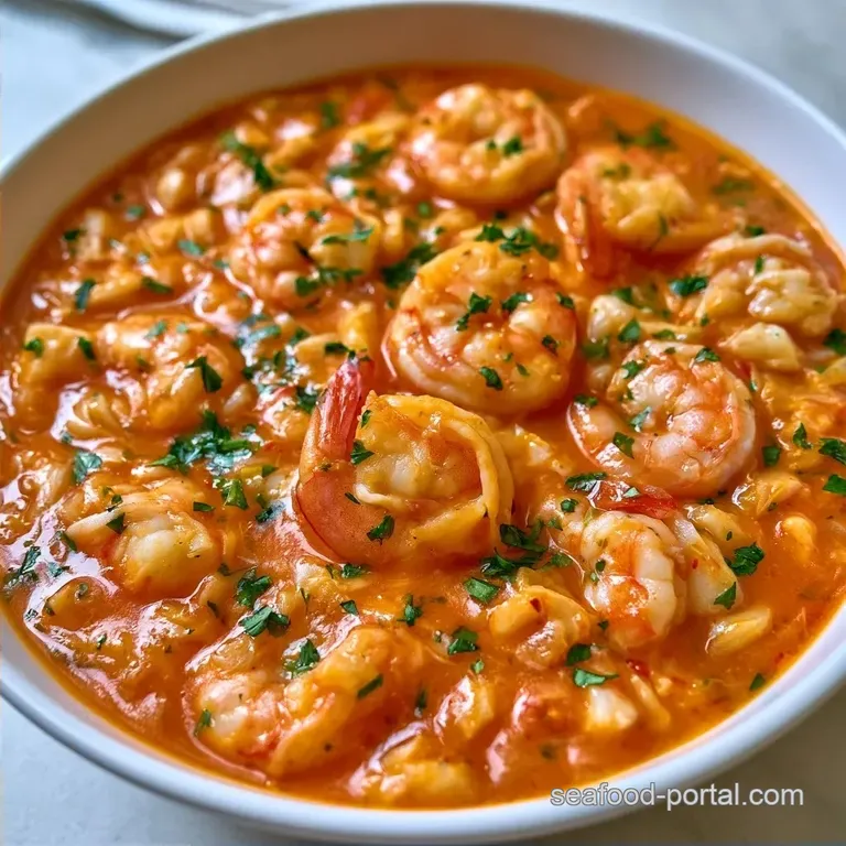 Mexican Fish and Shrimp Soup with Guajillo Chiles