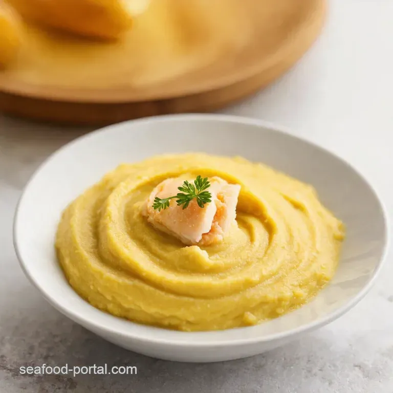 Mild Gentle Fish Puree Perfect for Little Ones presentation