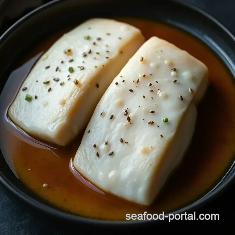 Miso Chilean Sea Bass Inspired by Nobu presentation