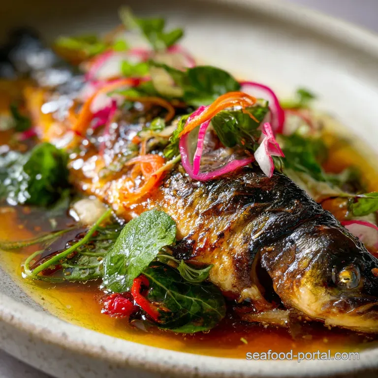 Miso Marinated Branzino