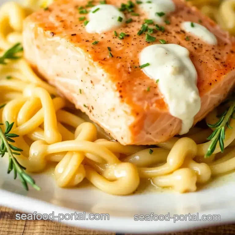 Easy Chicken of the Sea Salmon Delight presentation