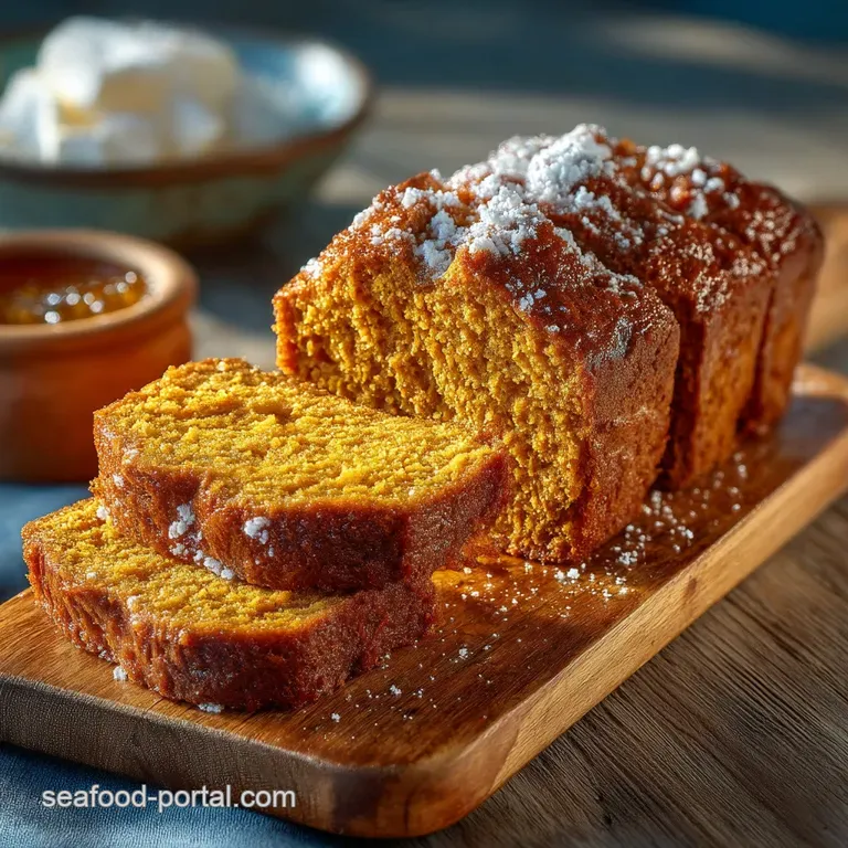 The Perfect Autumn Hug Classic Moist Pumpkin Spice Loaf
