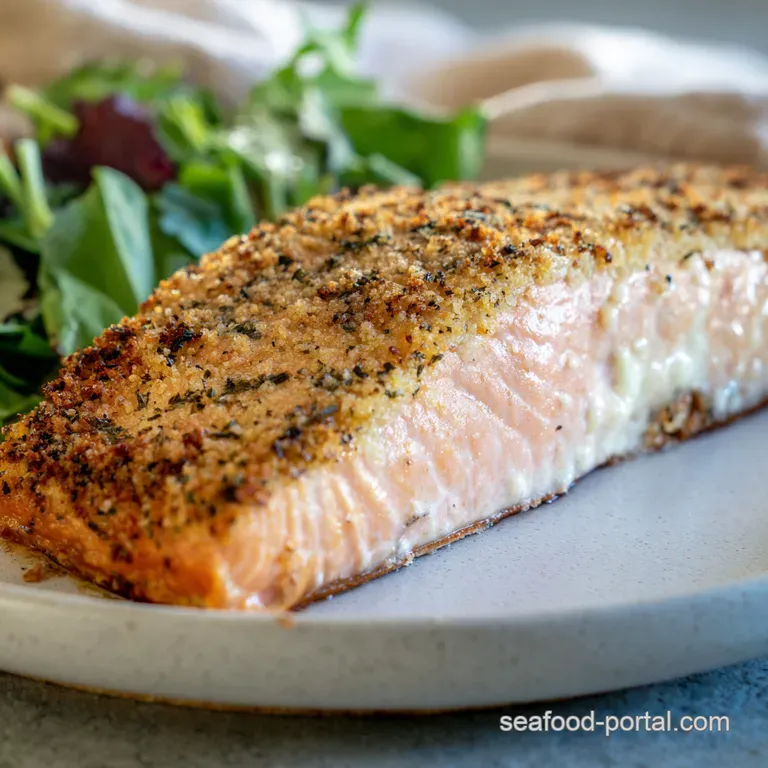 MustardParmesan Salmon Bake A 20Minute Winner presentation