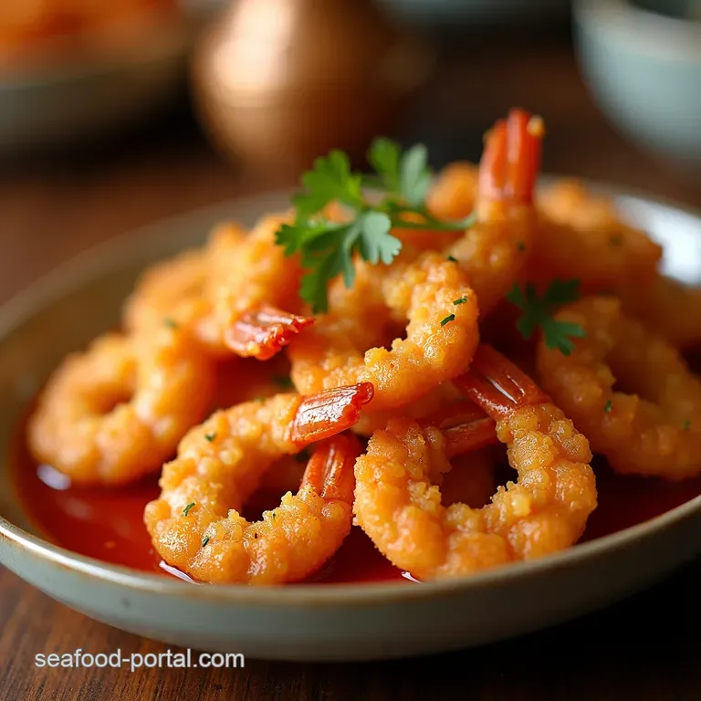 My Best Ever Crispy Copycat Bang Bang Shrimp Recipe presentation