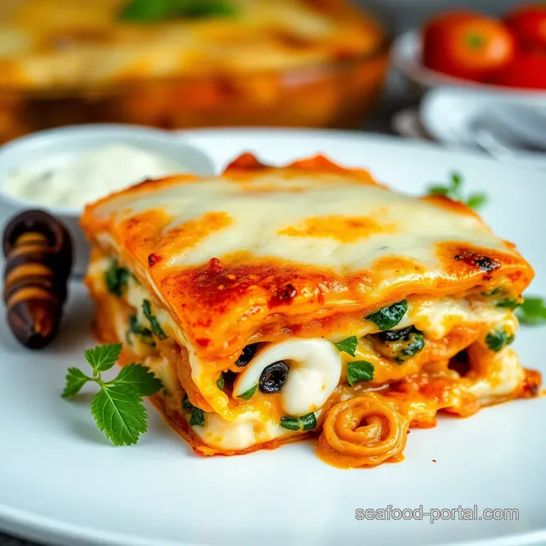 Ocean s Bounty Lasagna: A Seafood Symphony