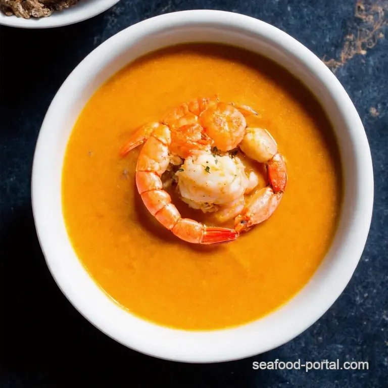 Oceans Embrace Bisque Crab Shrimp Seafood Bliss