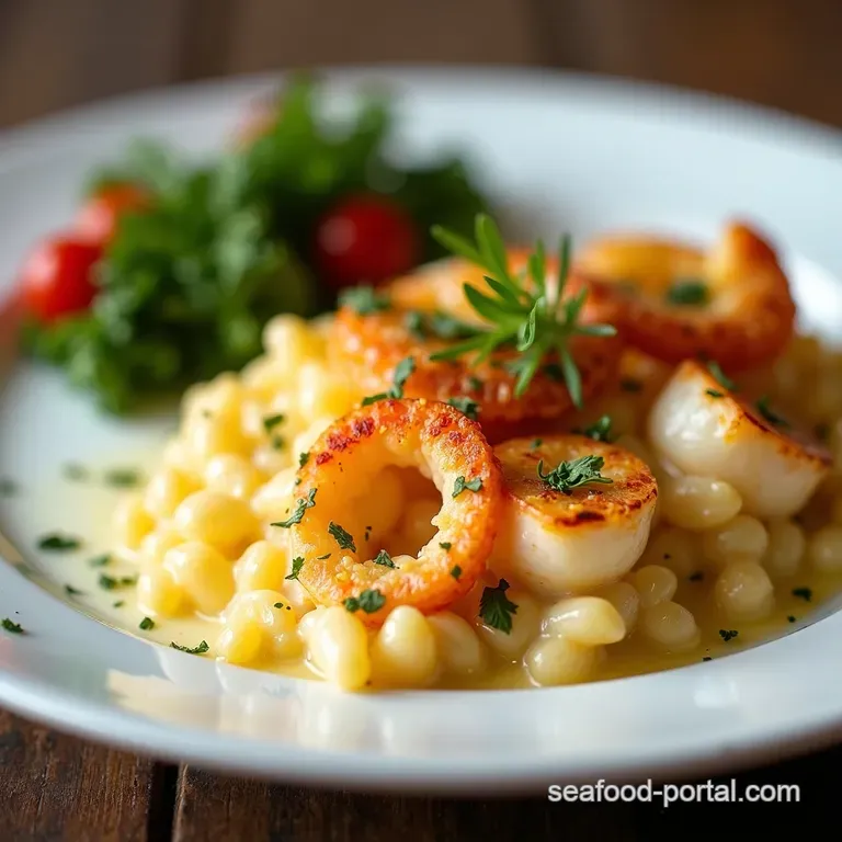 Oceans Embrace The Ultimate Creamy Seafood Casserole