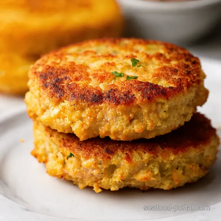 Old Bay Salmon Patties a Crabby Spin on a Classic presentation