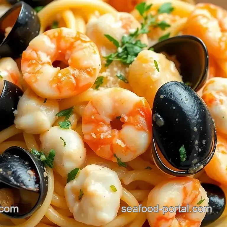Olive Garden Seafood Alfredo at Home