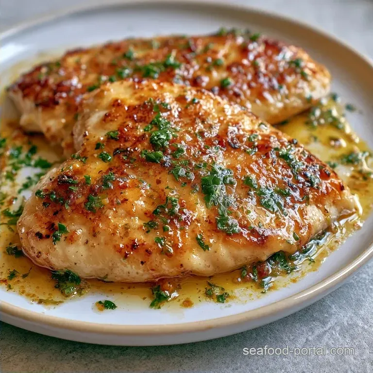 Olive Oil Herb Grilled Fish with Fresh Parsley