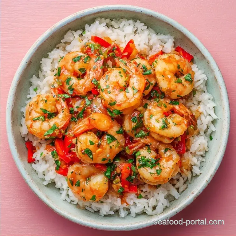 One Pot Shrimp Rice: Fluffy and Flavorful