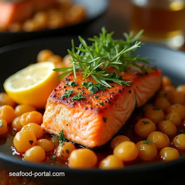 Onepan Mediterranean Salmon with Lemon Herb Roasted Veggies 30Minute Miracle presentation
