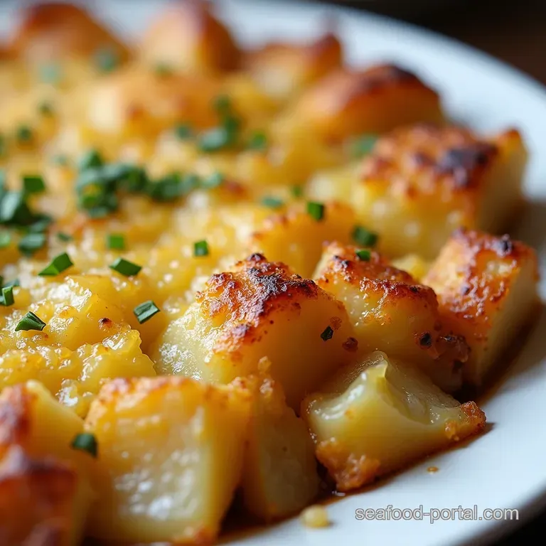 French Onion Funeral Potatoes A Gruyère Caramelized Onion Potato Gratin