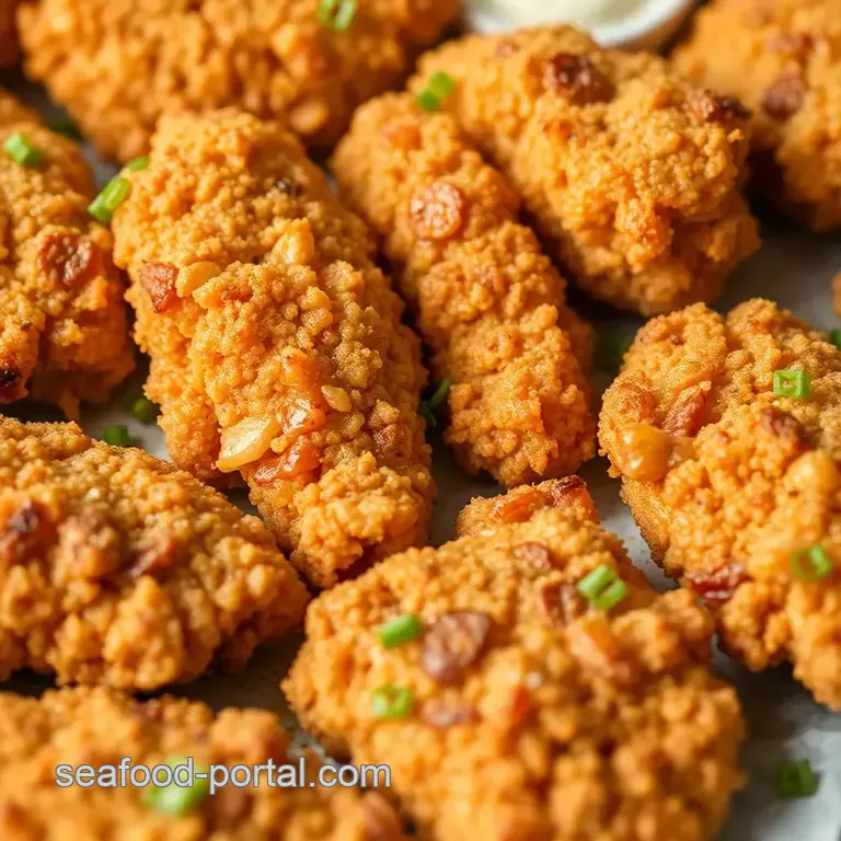 Oven-Baked Crispy Chicken Strips (Better Than Takeout!) presentation