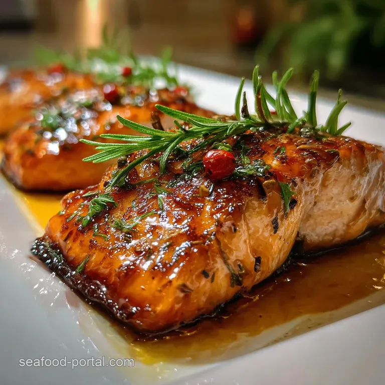 Salmon Recipe Oven with Honey Glaze