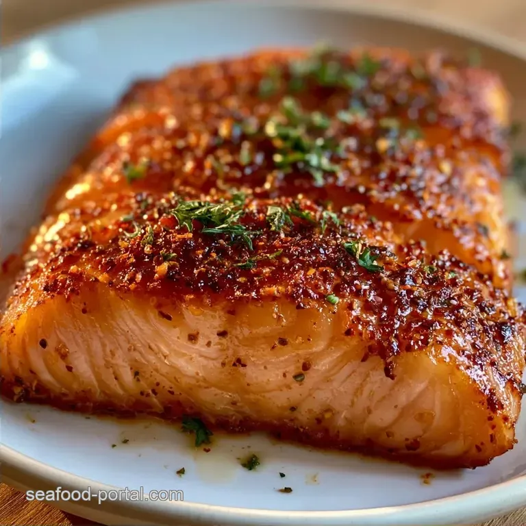 Oven Smoked Salmon with Mahogany Crust