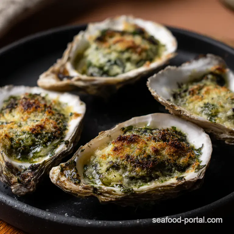 Oysters Rockefeller A Taste of New Orleans presentation