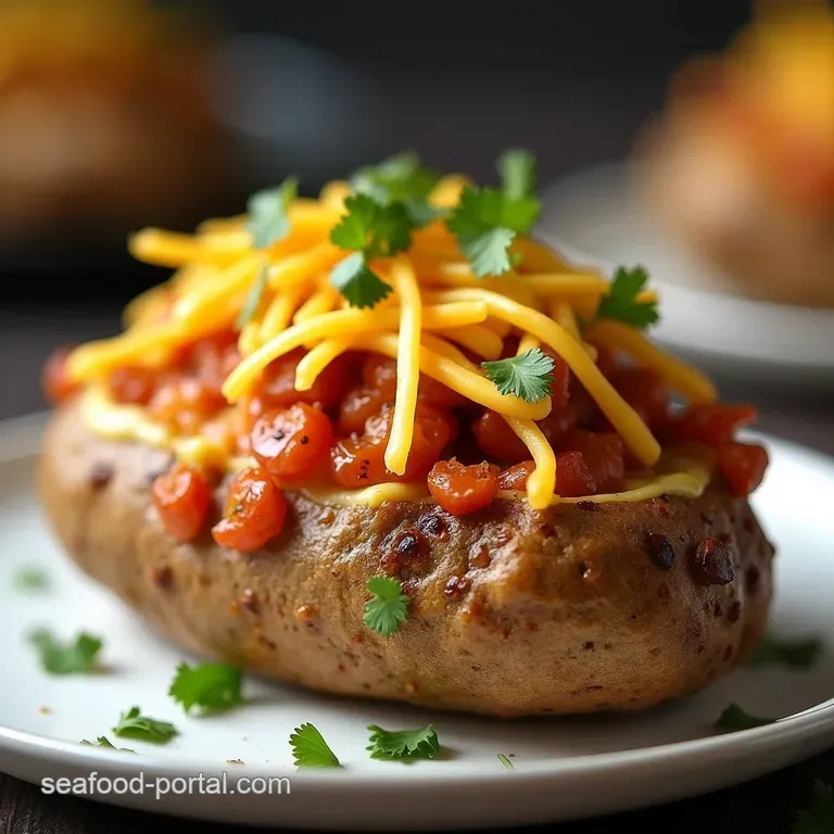 The Ultimate Loaded Baked Potatoes Crispy Skin Fluffy Inside