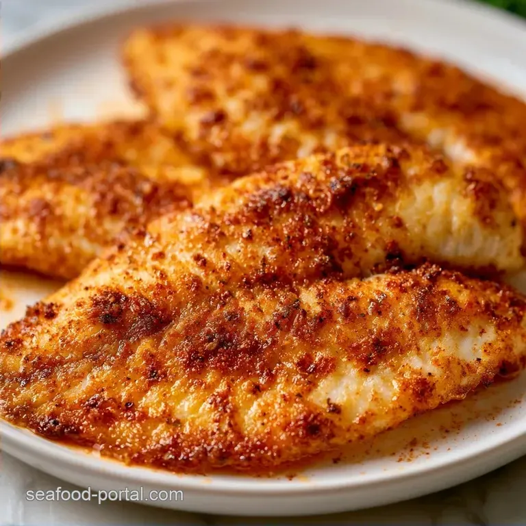 Crispy Pan Fried Tilapia Fillets