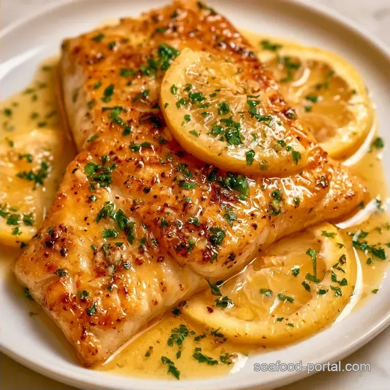 Pan Seared Basa with Lemon-Kissed Brown Butter